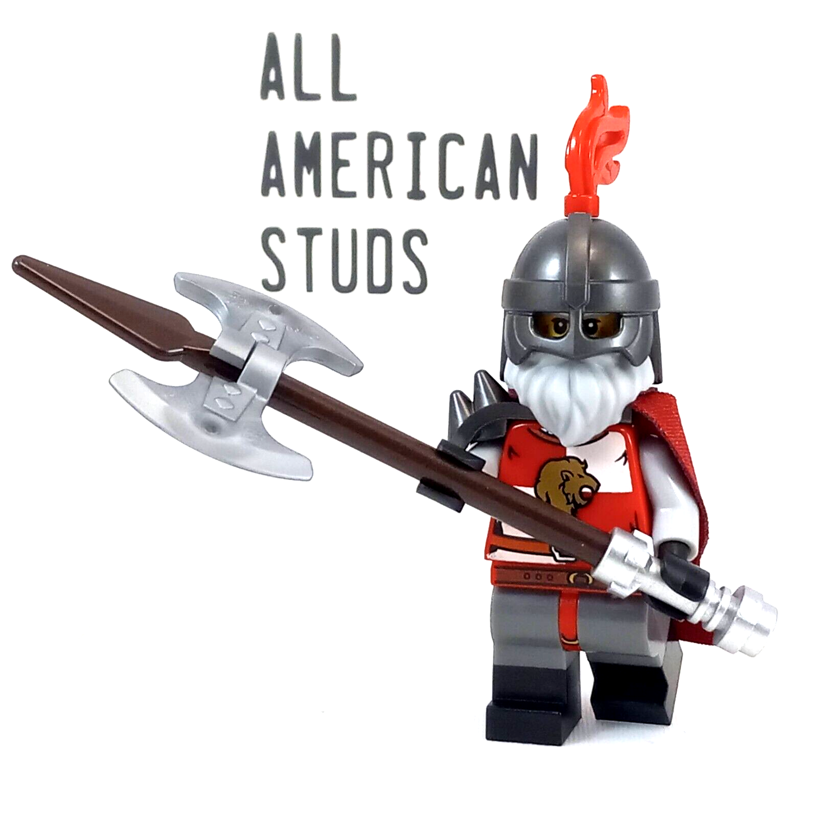 LEGO Castle Lion Knight Minifigure Kingdoms Quarters Armor
