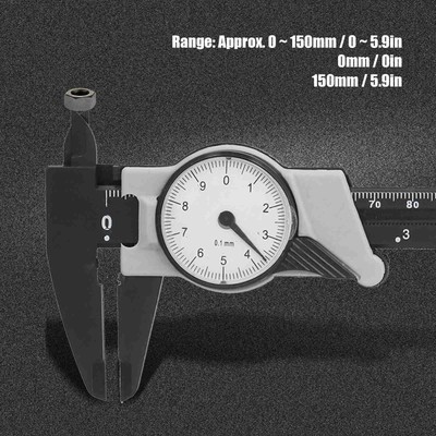 Easy-to-Read Vernier Caliper Dial System For Accurate Measurements