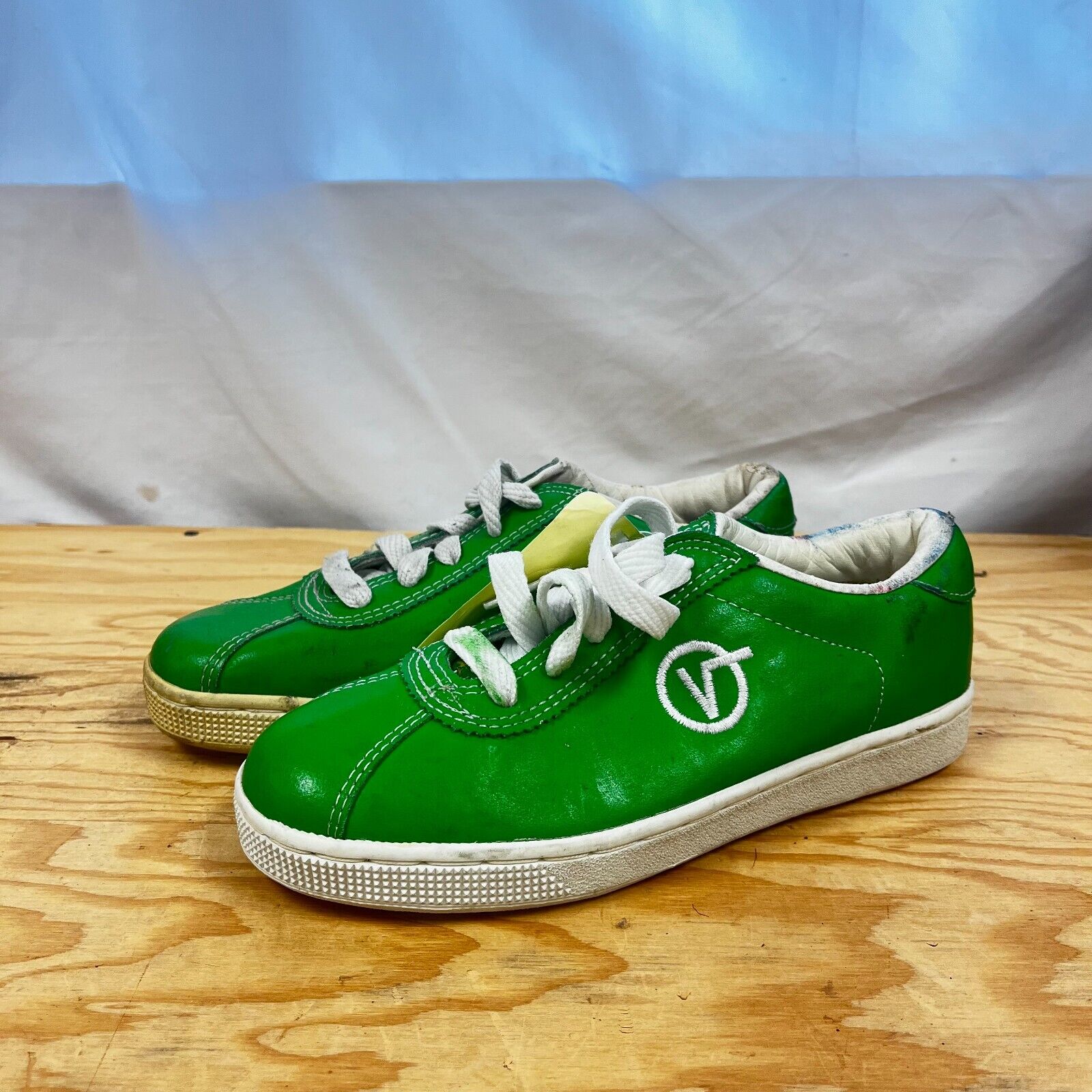 Vintage Vans Lucy Shoes Mens US 6.5 Green 1990s USA Vintage Vans Lucy Shoes Mens US 6.5 Green 1990s USA