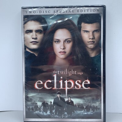 New - The Twilight Saga: Eclipse (DVD, 2010, 2-Disc Set) Special Edition Sealed