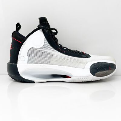 

Белые баскетбольные кроссовки Nike Boys Air Jordan 34 BQ3384-100, размер 6 лет, Белый, Air Jordan 34