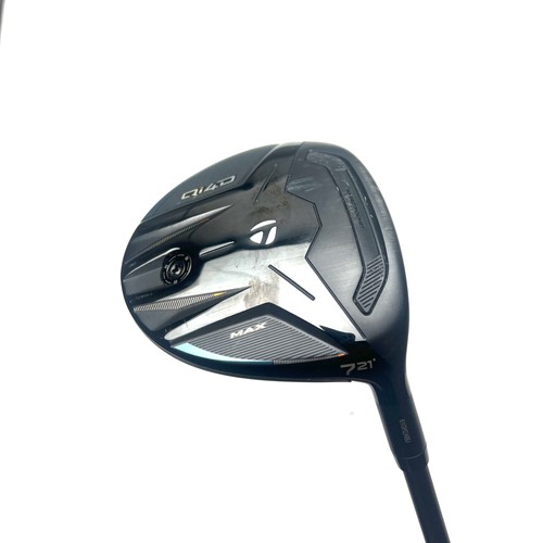 Taylormade QI4D Max 7 Wood / 21 Degree / REAX 55 Stiff Flex