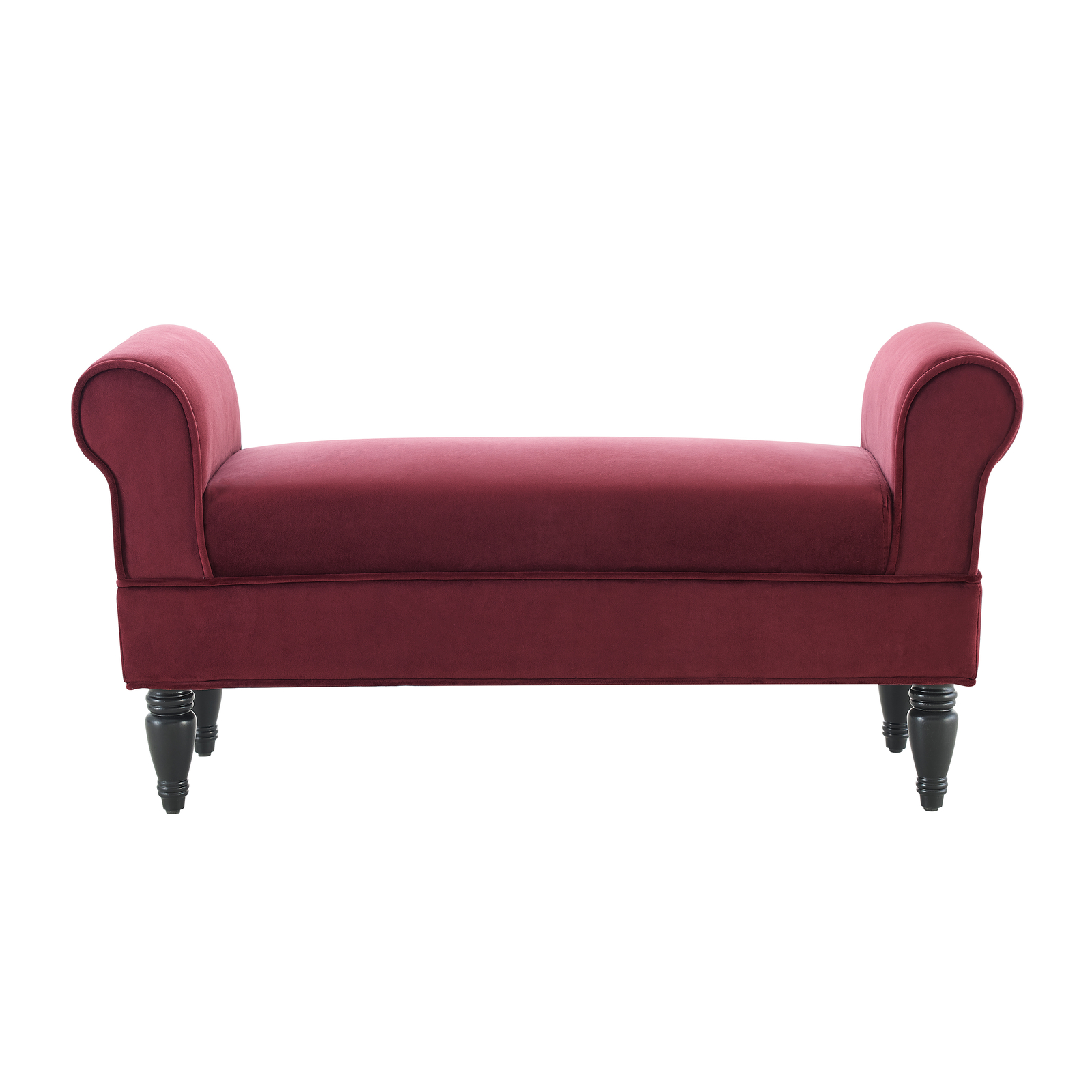 Elegant Bench Ottoman Upholstered Bedroom Accent Seat Soft Plush