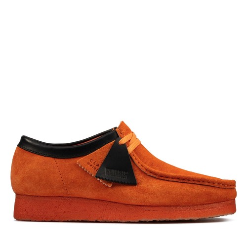 [26163072] Мужские туфли Clarks Originals Wallabee Orange