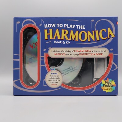 How to Play the Harmonica Book & Kit with Music CD & 48-Pages instruction Book