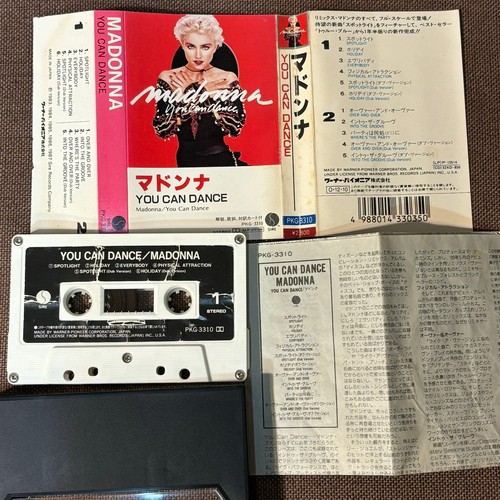 MADONNA You Can Dance JAPAN CASSETTE TAPE PKG-3310 w/ PS MADONNA You Can Dance JAPAN CASSETTE TAPE PKG-3310 w/ PS