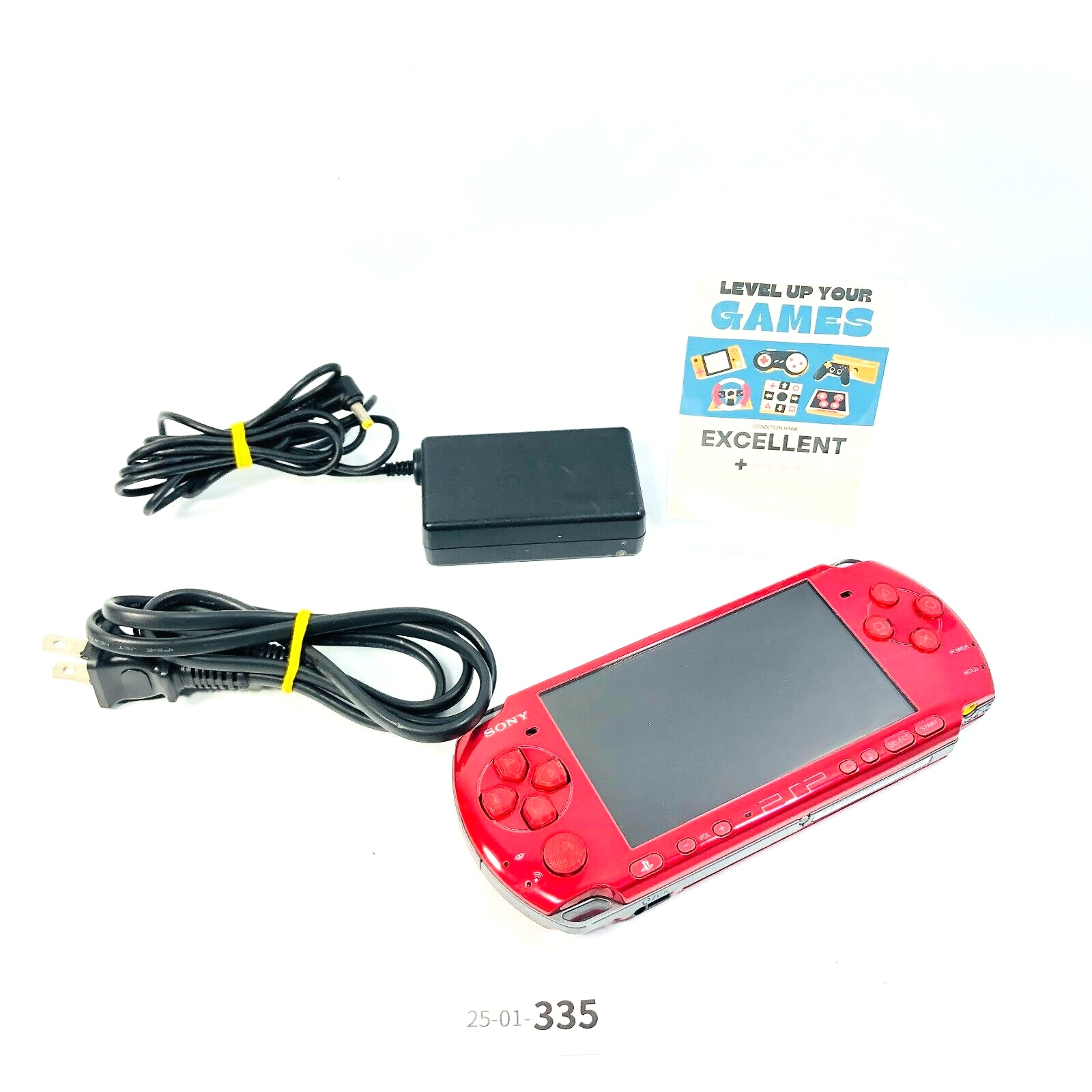 Excellent+] Sony Playstation Portable PSP-3000 Radiant Red