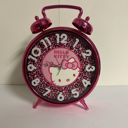 Hello Kitty Sanrio Jumbo Alarm Clock - Pink Animal print | eBay