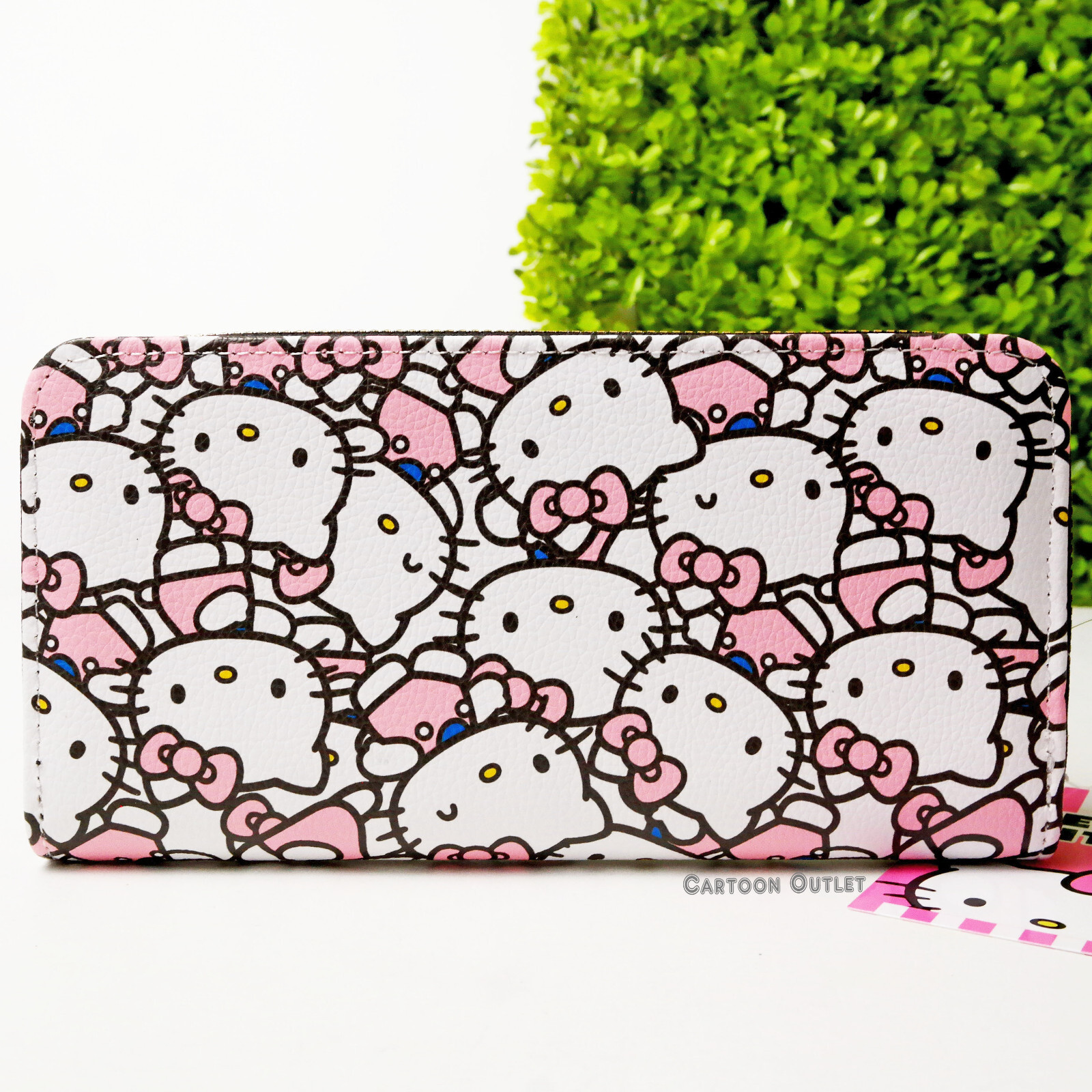 Sanrio Hello Kitty  Zip Around Wallet 8" x 4"