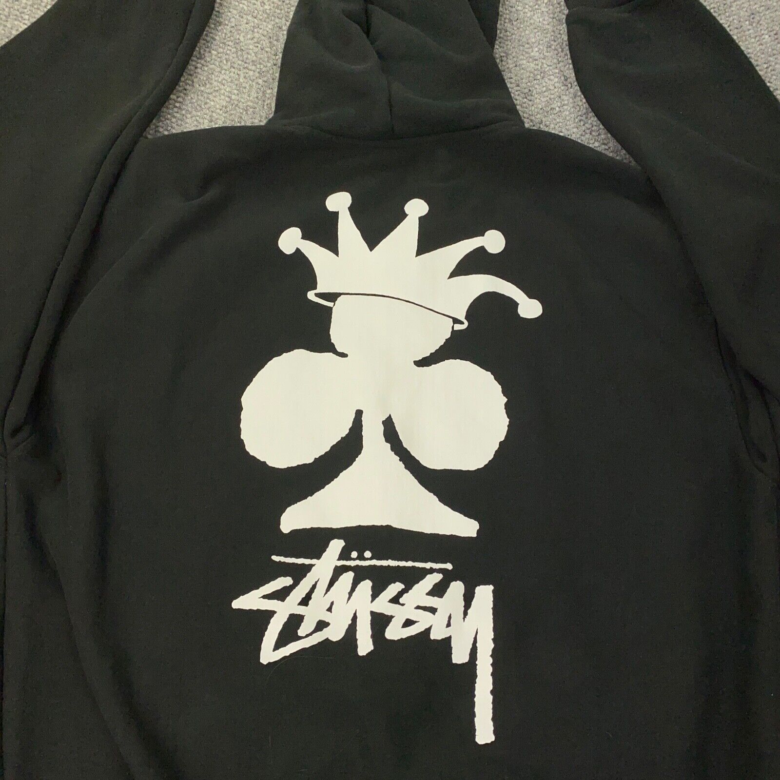 Stussy Club Crown Zip Hoodie Mens XXL Black Sweatshirt | eBay Stussy Club Crown Zip Hoodie Mens XXL Black Sweatshirt | eBay