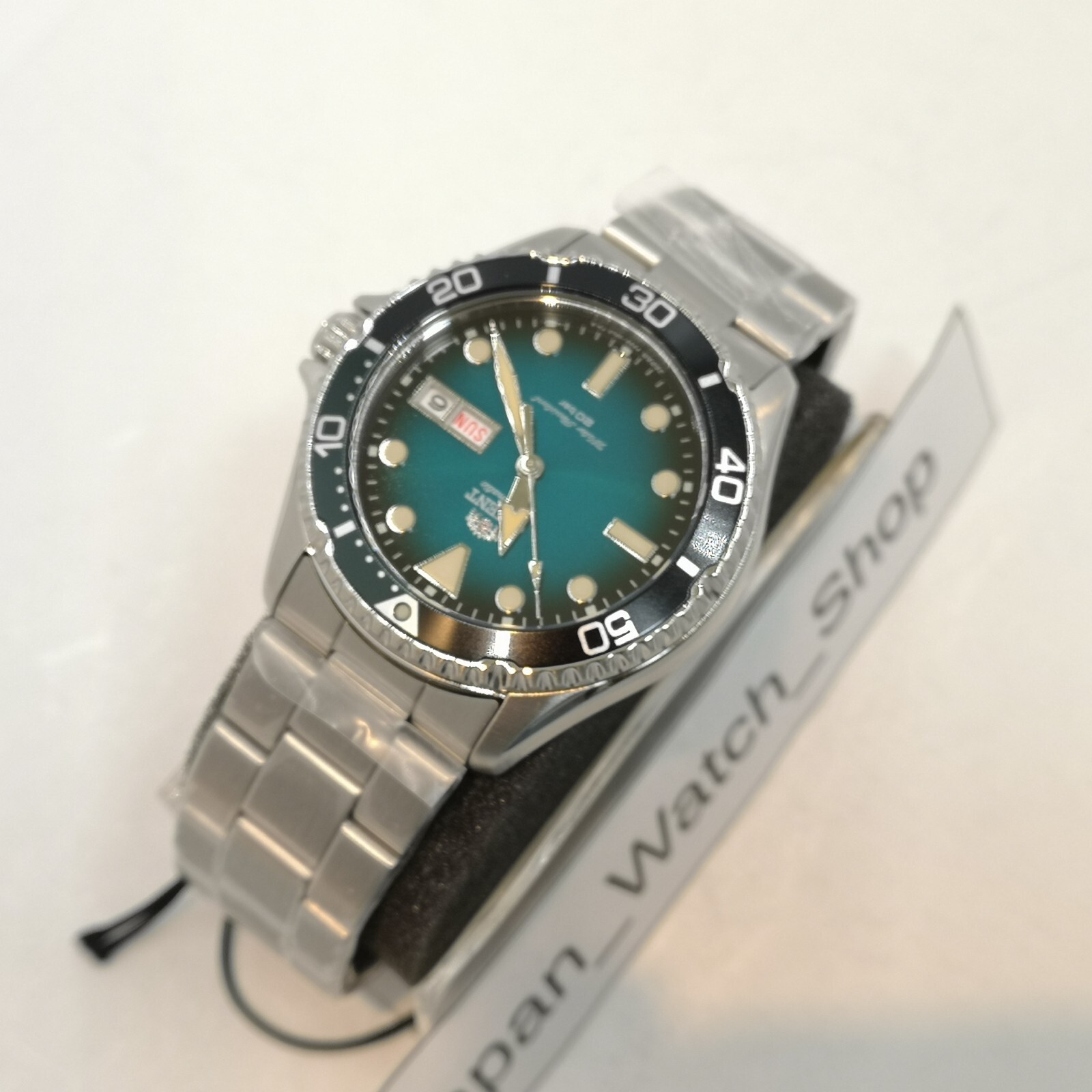 Pre-owned Orient Sports Rn-aa0811e Blue Mechanical Automatic Men's Watch In Box