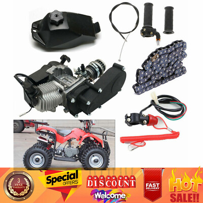 47 / 49 CC 2-Stroke Engine Motor Kit For Pocket Bike Mini Dirt Bike ATV Scooter