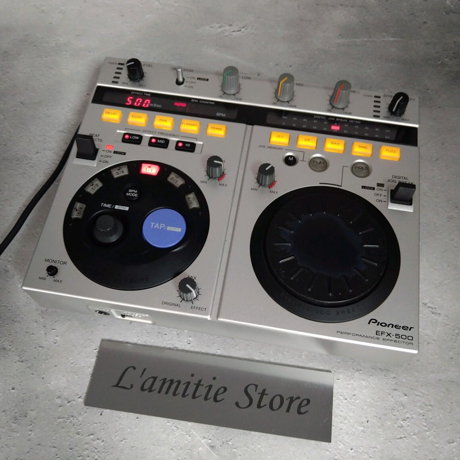 Pioneer DJ EFX-500-S Silver Effects Controller Effector Pioneer DJ EFX-500-S Silver Effects Controller Effector