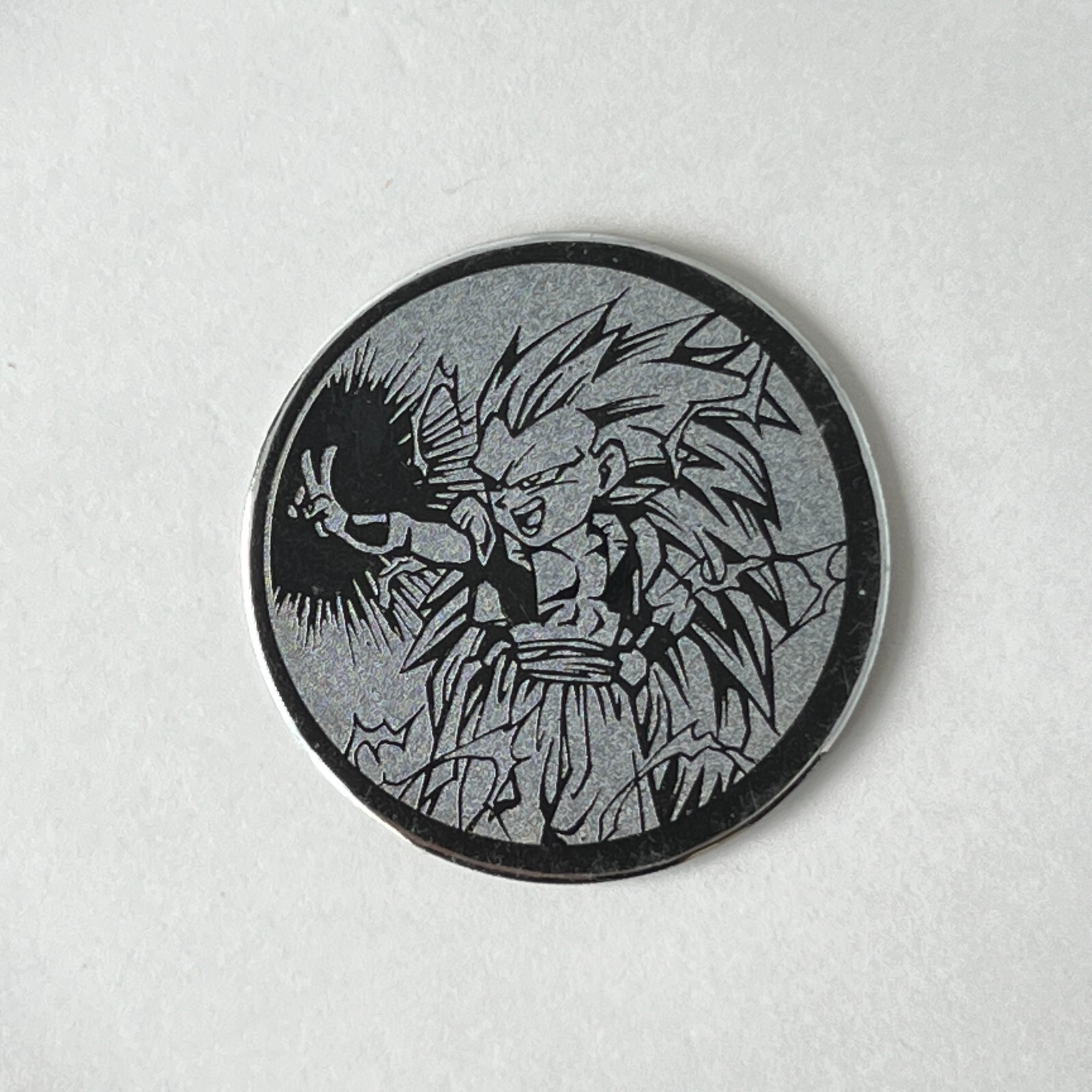 定番のお歳暮 Rare Dragon Ball Gotenks Japanese Silver Mini Menko Vintage クリアファイル
