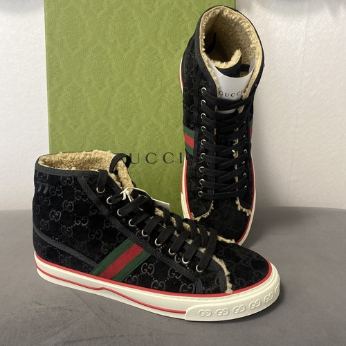 GUCCI ホースビット ドライビングシューズ シェリーライン ブラック 35 ホースビット付き メンズ ドライビングシューズブラック GG