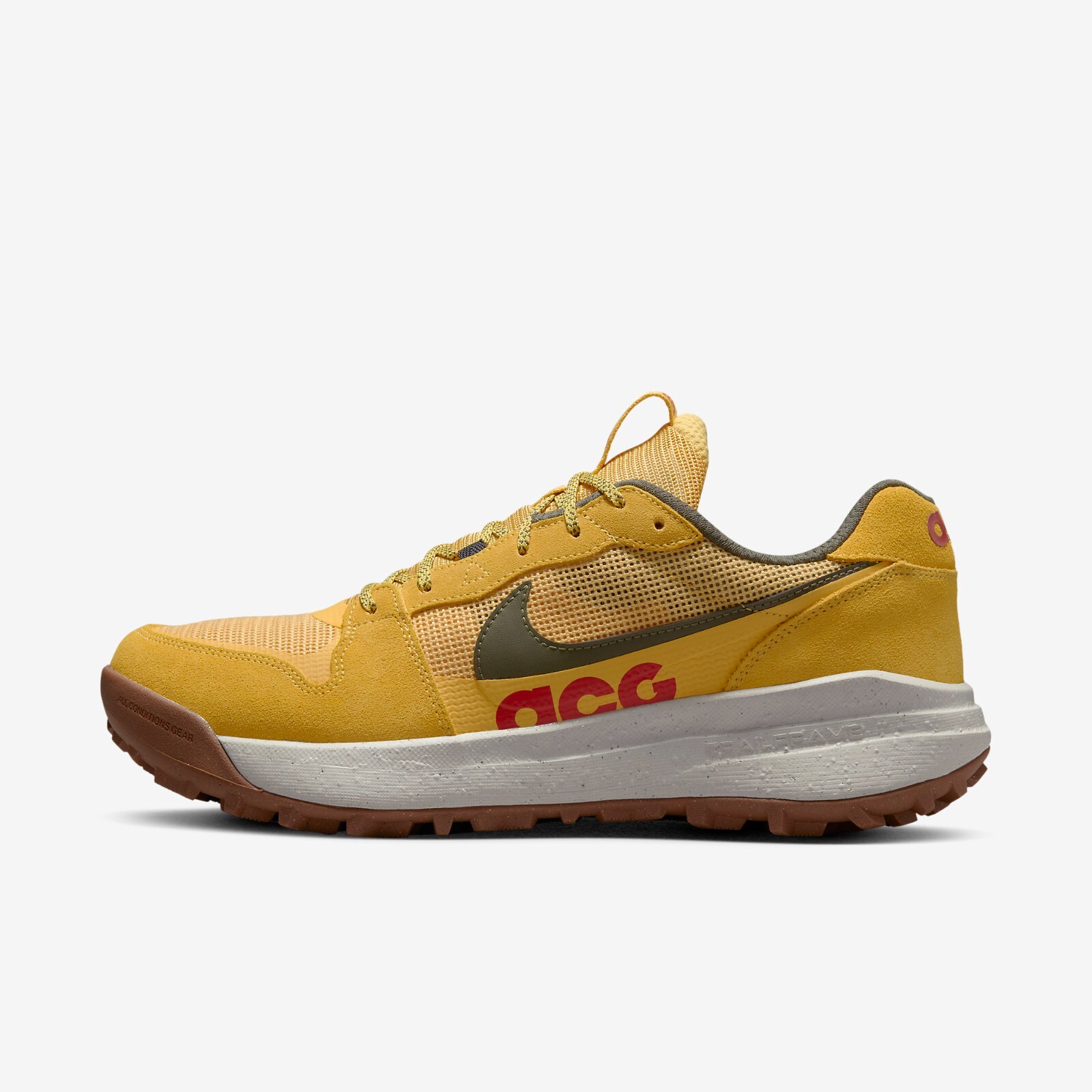 

Кроссовки Nike ACG Lowcate Solar Flare DM8019-700, Solar flare/cargo khaki/black/light bone, Nike ACG