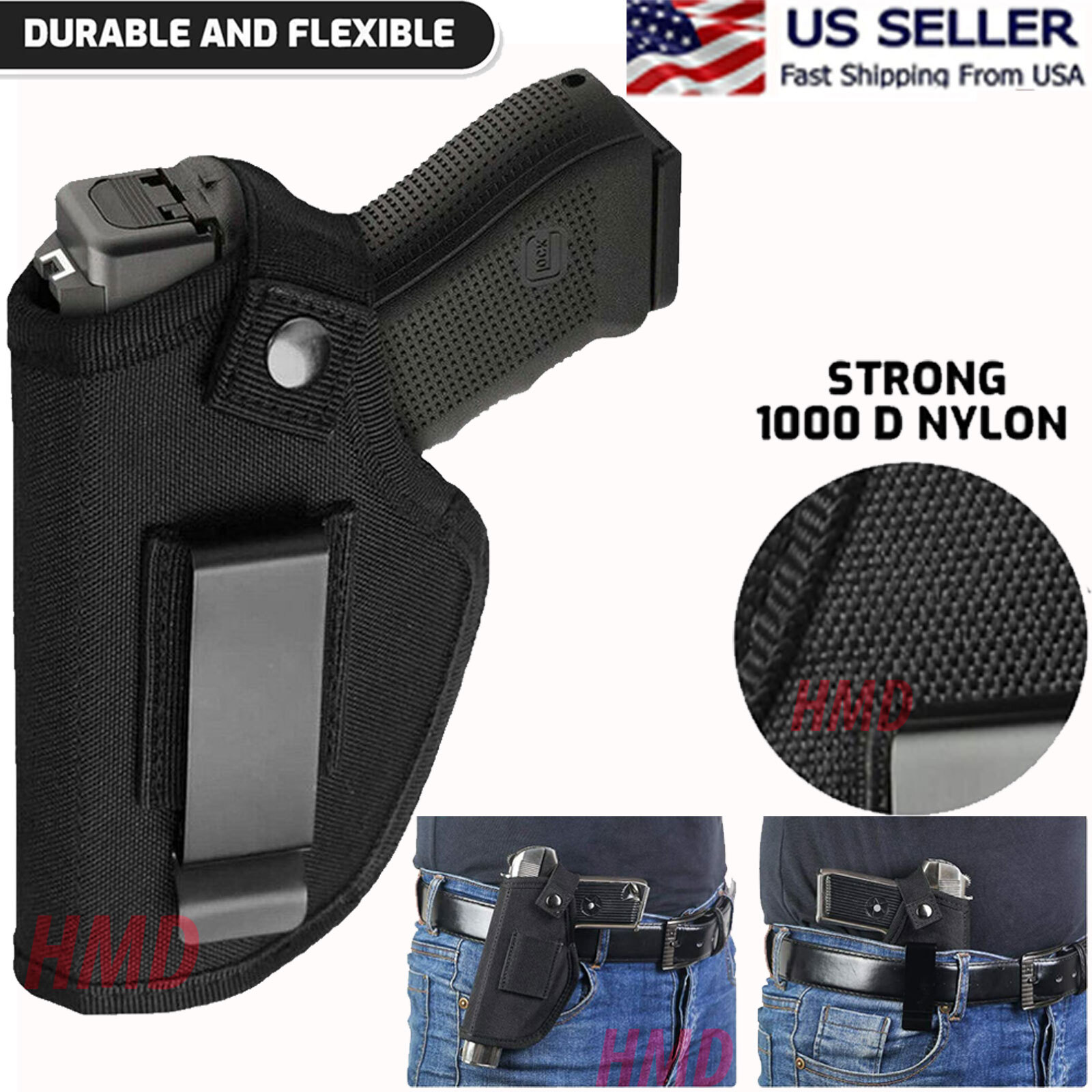 Tactical Concealed Carry Left/right Hand Iwb Owb /choose Gun Model