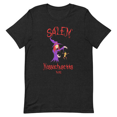 Salem Mass. 1692 Witch Wiccan Pagan Unisex t-shirt