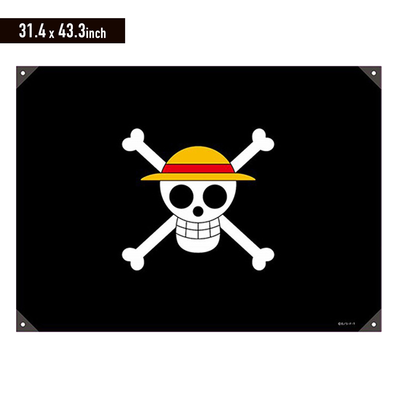TOEI ANIMATION ONE PIECE Straw Hat Pirates Pirate Flag 31.4