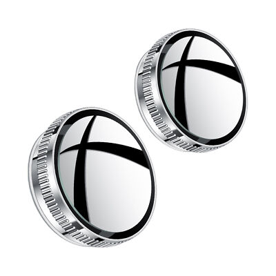 2pcs Suction Cup Car Convex Blind Spot Mirror, Blind Spot Mirror For Car