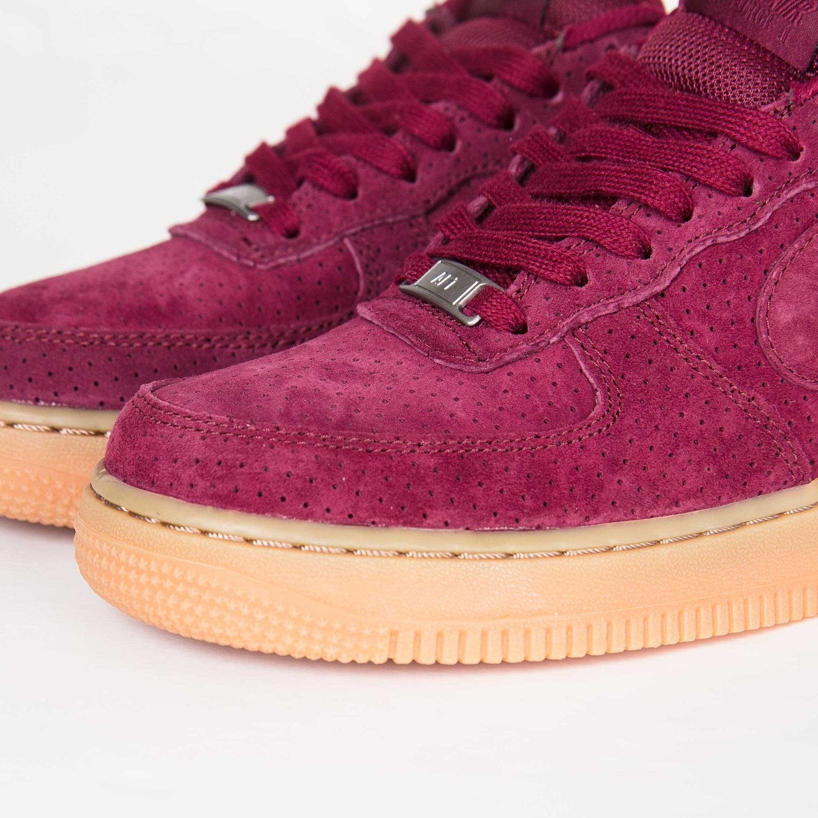 nike air force maroon suede