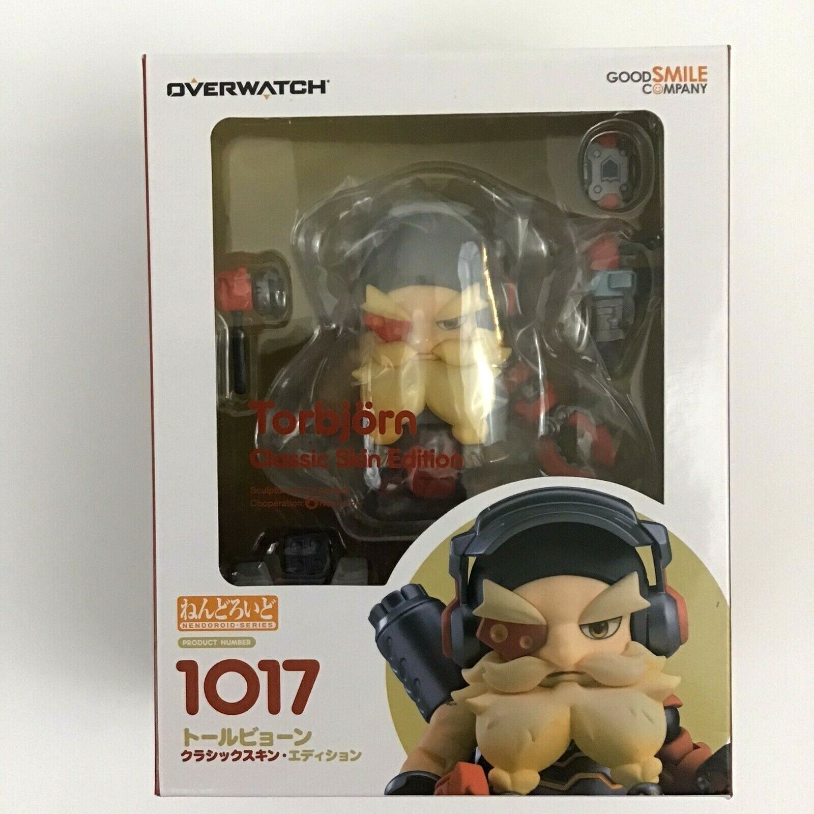 Nendoroid Overwatch Torbjorn Classic Skin Figure 1017 Good Smile
