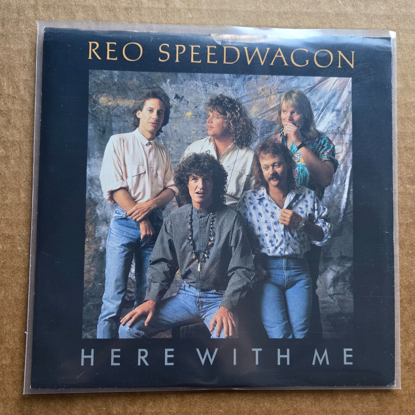 REO SPEEDWAGON Here With Me DJ PROMO ROCK 45 7 REO SPEEDWAGON Here With Me DJ PROMO ROCK 45 7