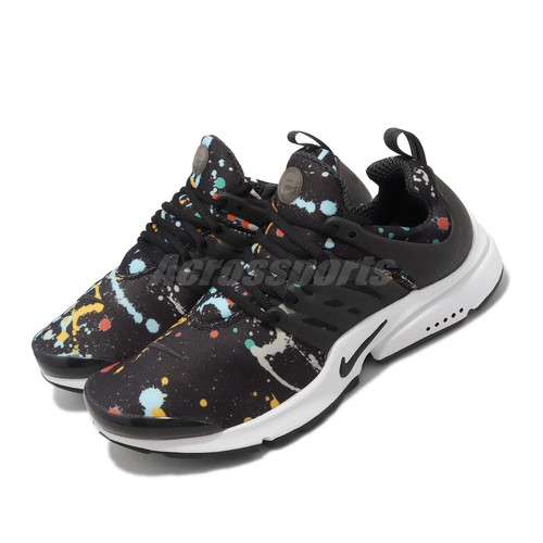 

Мужская повседневная обувь унисекс Nike Air Presto Paint Splatters Black White CT3550-004, Черный, Air Presto