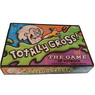 Totally Gross the Game of Science Kid s STEM Educational Board Game COMPLETE