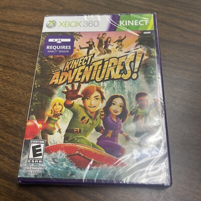 Kinect Adventures   Microsoft Xbox 360 New / Sealed  Free Shipping