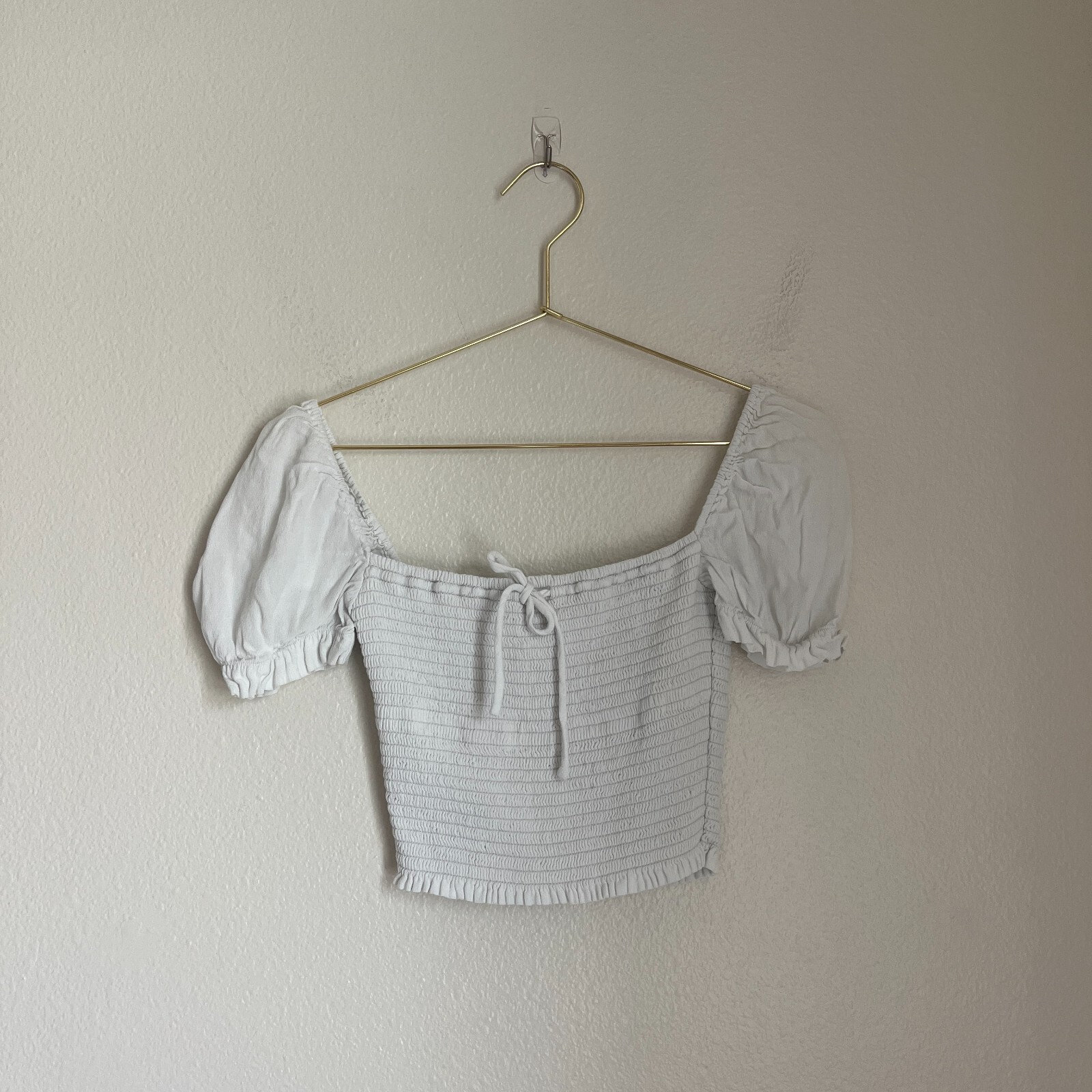 wilfred smocked blouse
