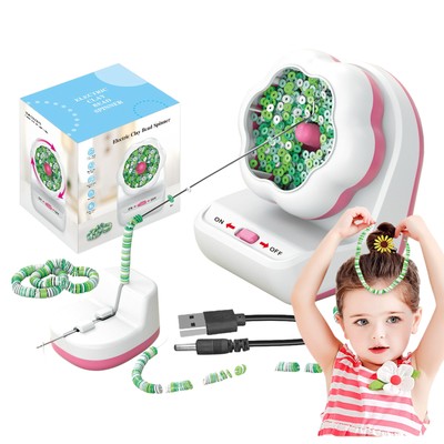 Automatic Beading Machine Bead Bowl Clay Bead Spinner Bracelet Making Machine
