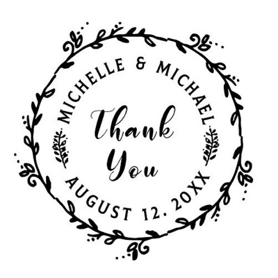 Customdesigner Wedding Stamp