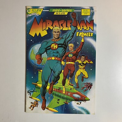 Eclipse Comics MIRACLEMAN FAMILY #1 VF 1988 Alan Moore