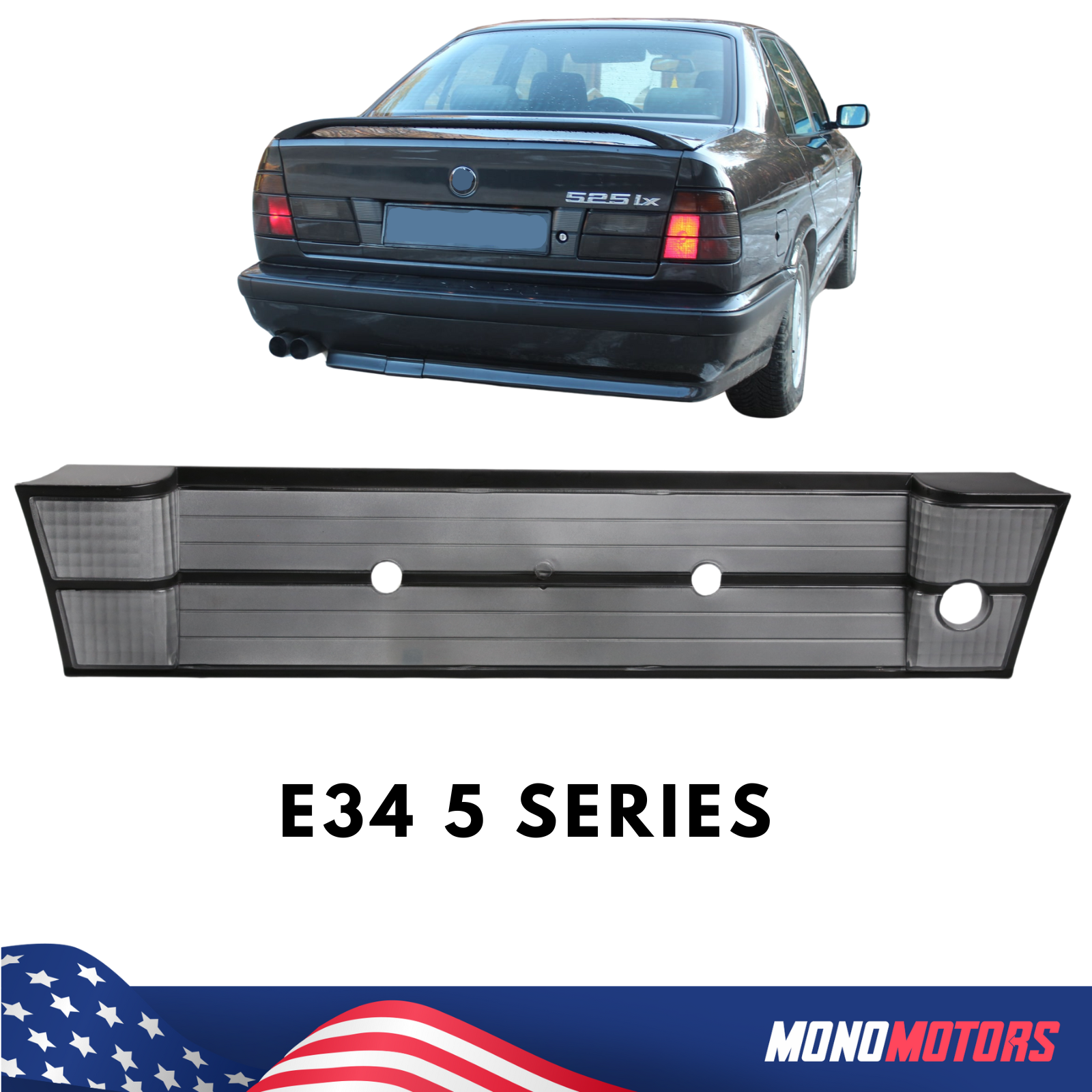 BMW E34 Trunk Series 0 Spoiler テールの中古品・新品・未使用品一覧 