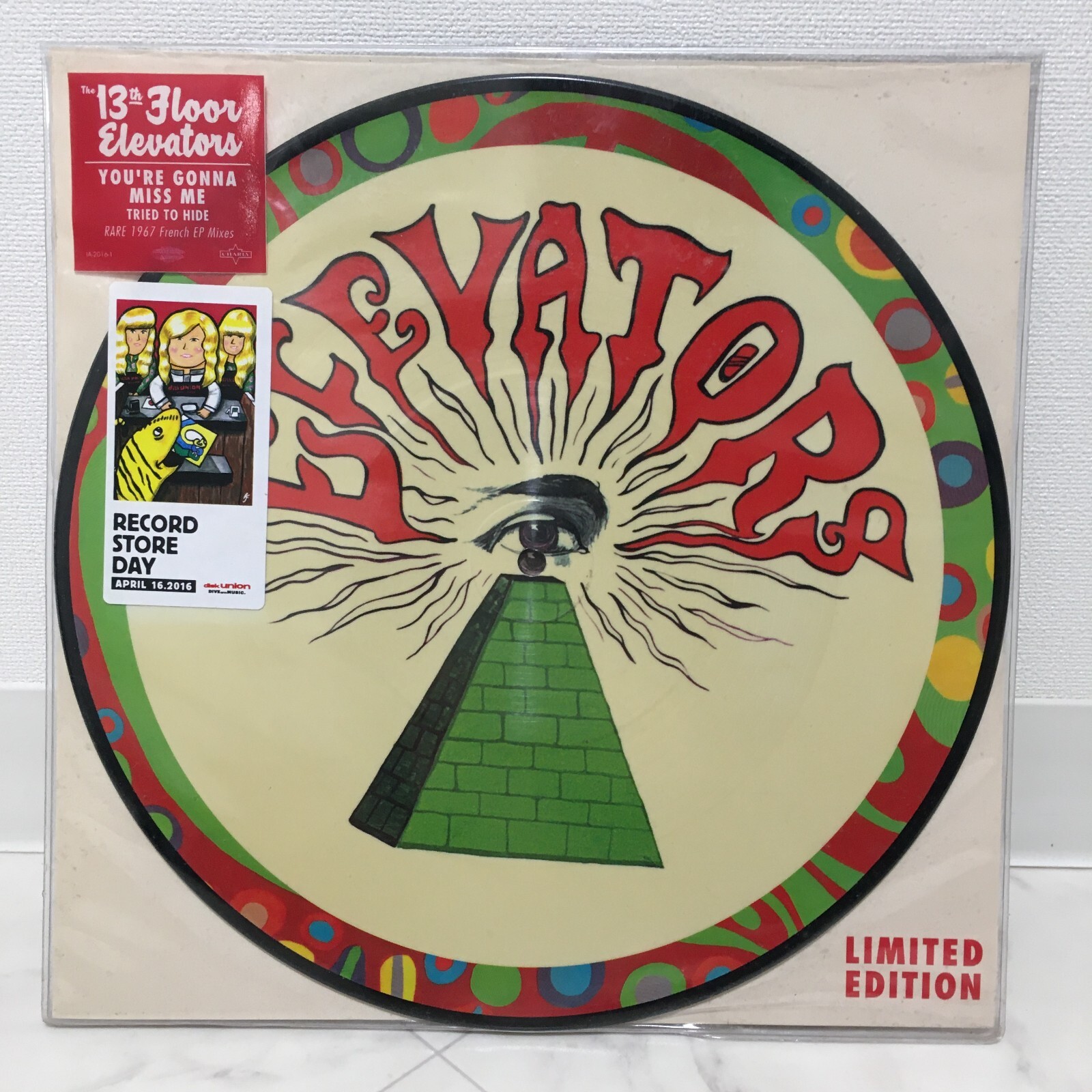 The 13th Floor Elevators 1st LP レコード 13TH FLOOR ELEVATORS / The Psychedelic Sounds Of The 13th