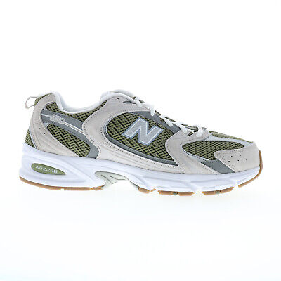Мужские кроссовки New Balance 530 MR530GA из зеленой сетки на шнуровке в стиле Lifestyle