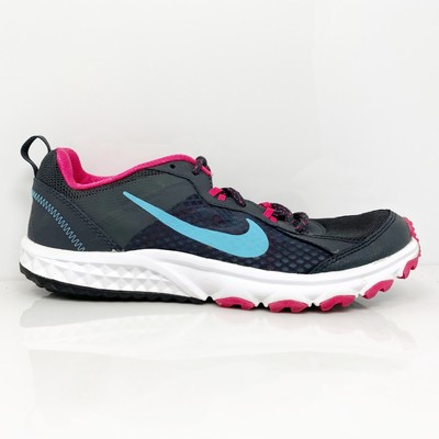 Nike Womens Wild Trail 643074-001 Черные кроссовки для бега, размер 7