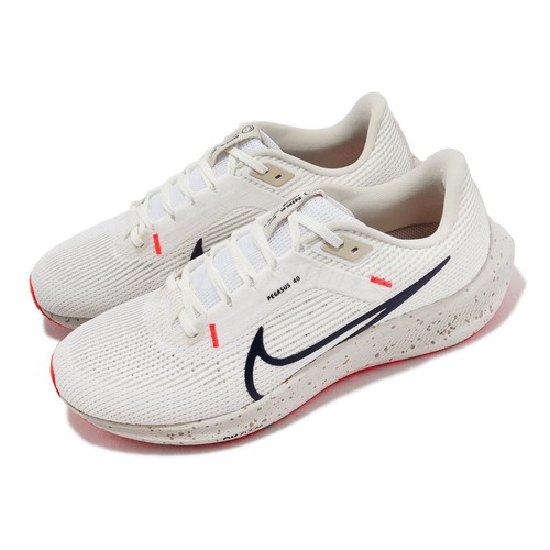 

Мужские беговые кроссовки Nike Air Zoom Pegasus 40 White Obsidian DV3853-100, Белый, Air Zoom Pegasus 40