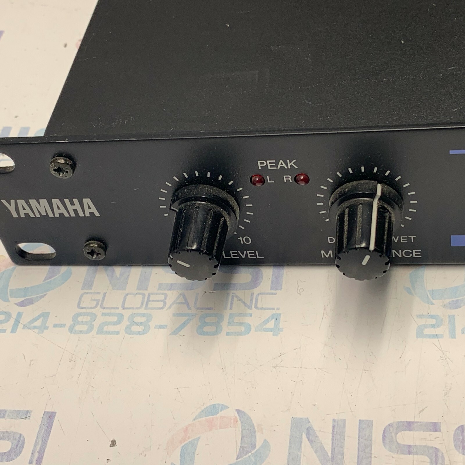 Yamaha REV100 Digital Reverberator Rack Mount Reverb