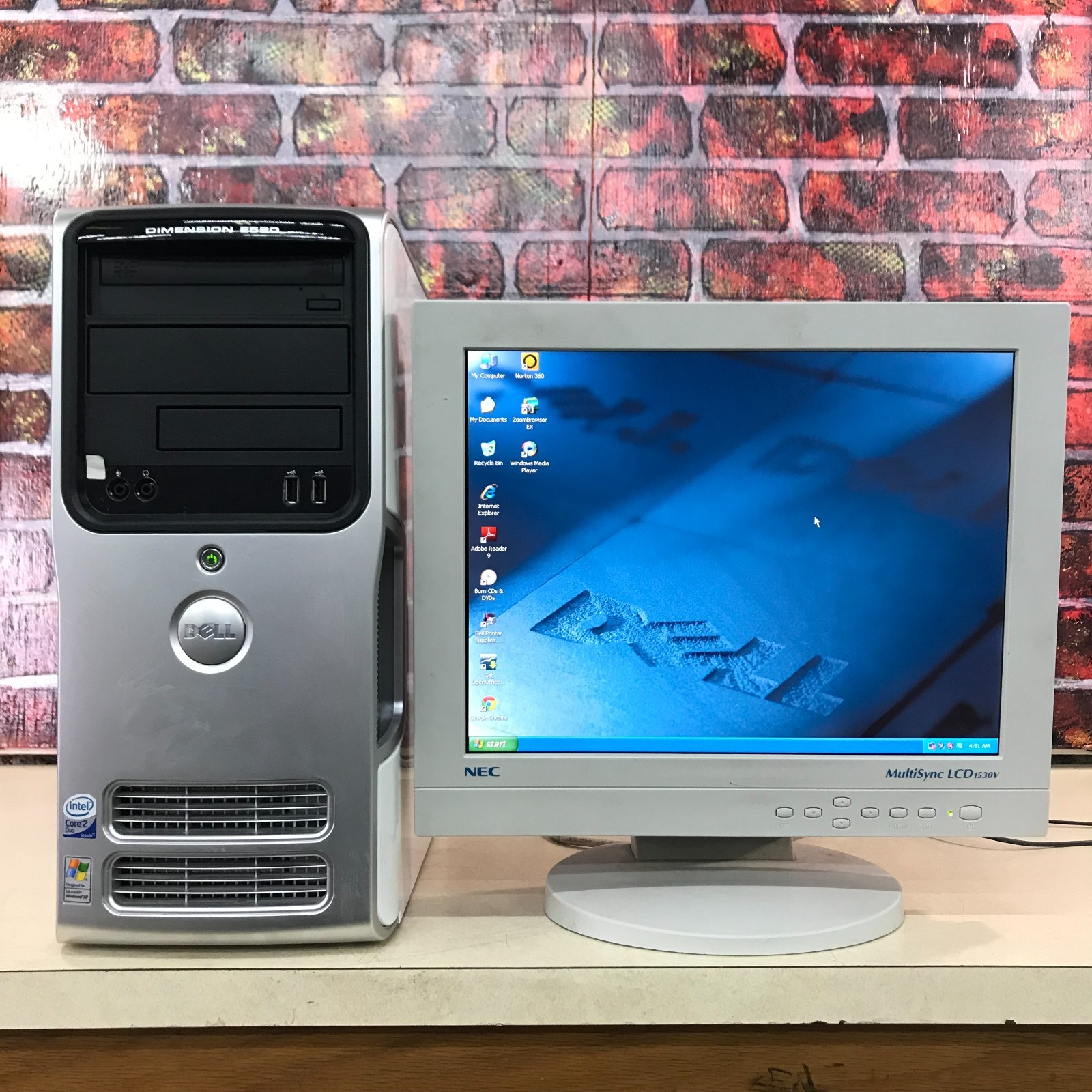 Windowsデスクトップ demiyanyan4649 Dell Dimension E520 PC for Retro Gaming Core 2 1.86GHz 1GB RAM