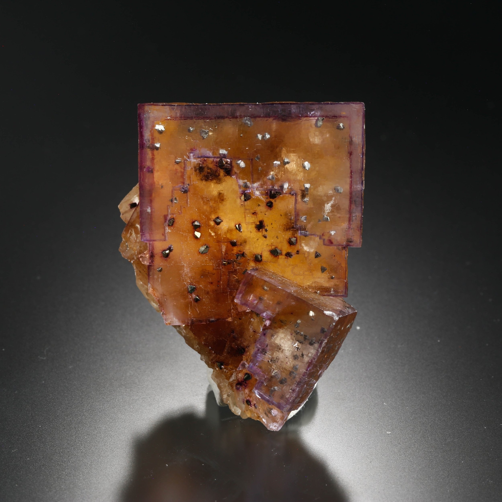 Fluorite, Minerva No. 1 Mine, Cave-In-Rock, Hardin County