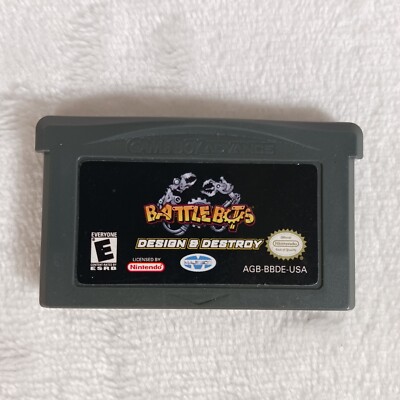 Battle Bots Design And Destroy Nintendo Game Boy Advanced Untested Game Only
