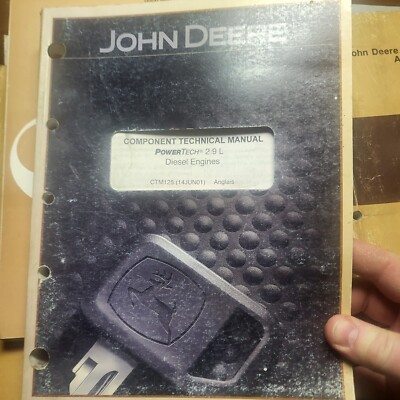 John Deere 2.9L, 3029 Diesel Engine Component Technical Service Manual - CTM125