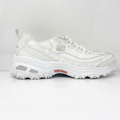 

Skechers Womens D Lites 11931EW Белая Повседневная Обувь Кроссовки Размер 8.5, Белый, D Lites