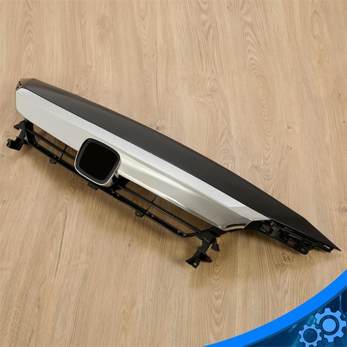 Для Honda Accord Седан 2023 Хромированная передняя Верхняя сетчатая решетка радиатора + Накладки на решетку радиатора