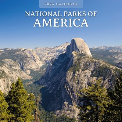 National Parks of America 2026 Square Wall Calendar
