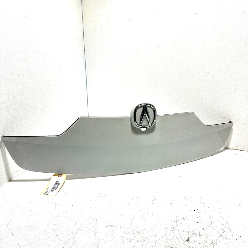 Used 2019-2022 Acura ILX Rear Trunk Lower Panel Cover Molding Trim White OEM