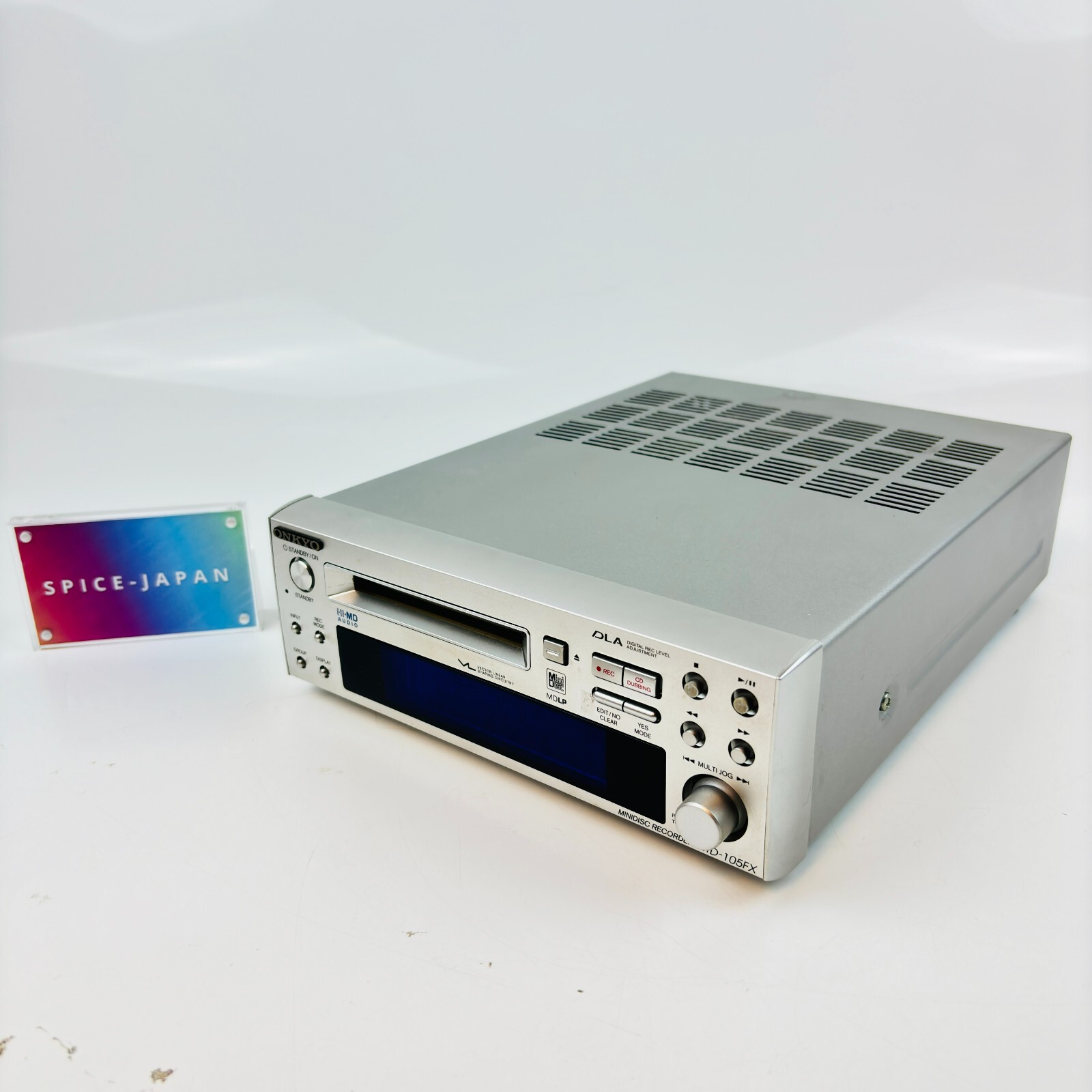 ONKYO MD-105FX Hi-MD MD Recorder High Speed Audio MDLP
