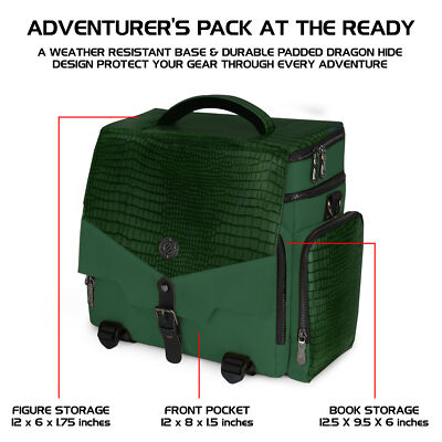 ENHANCE RPG Adventurer's Bag Collector's Edition (Dragon Green)